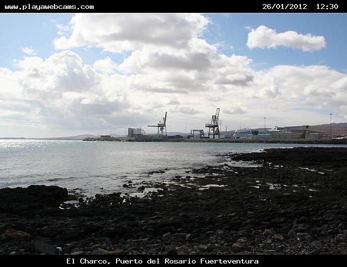 webcam el charco fuerteventura